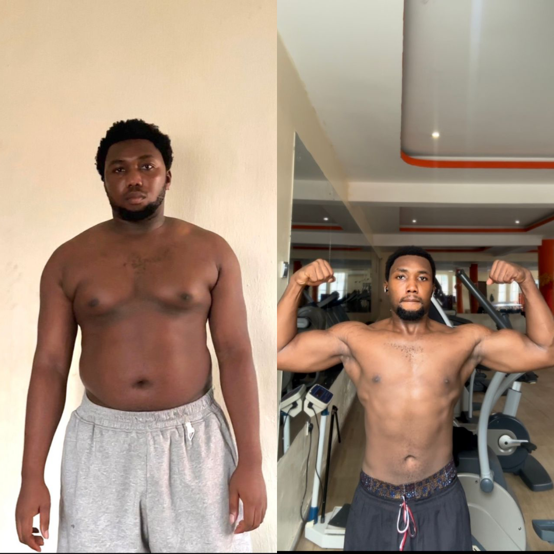 Client result -30KG